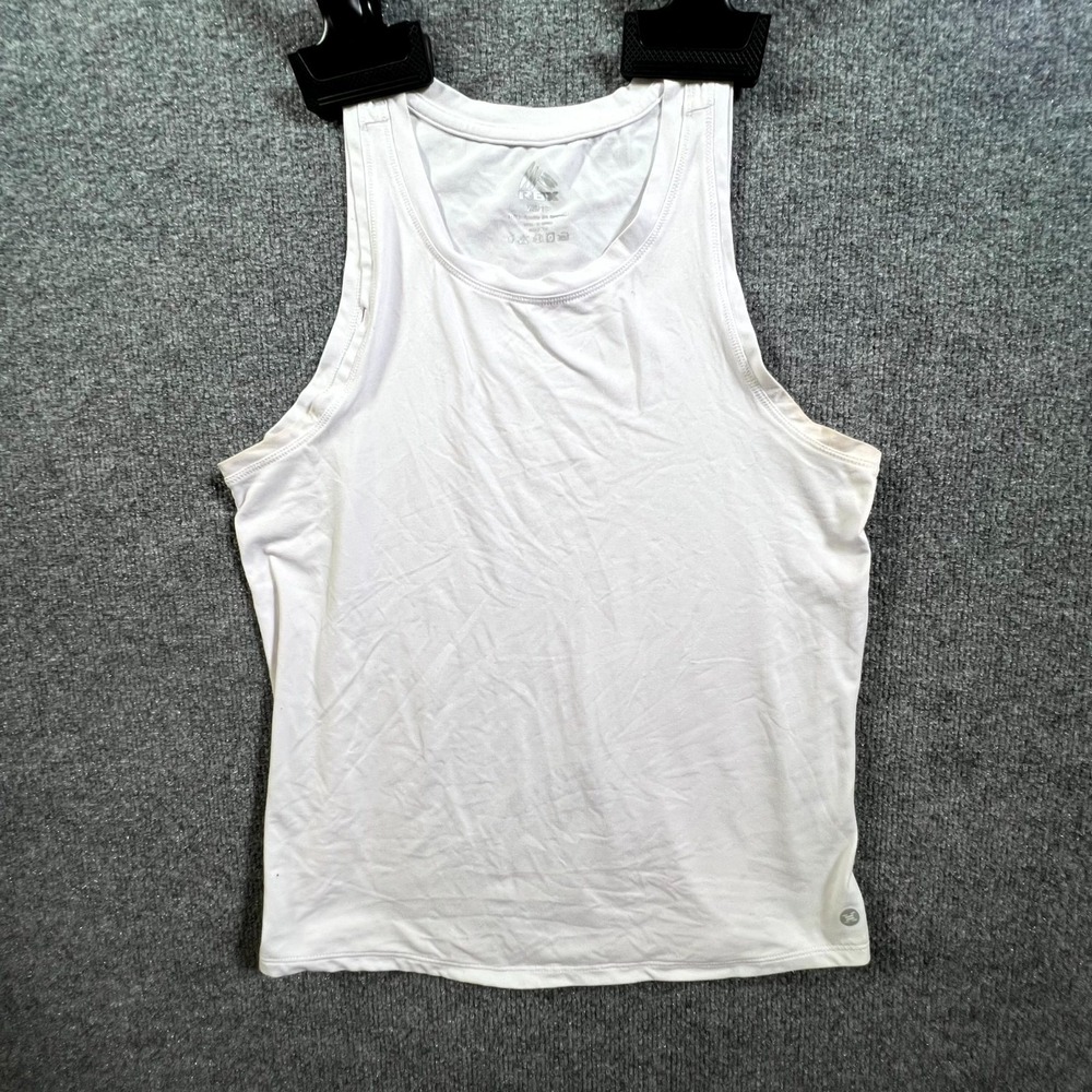 RBX Active Tank Top Womens XS White Stretch Sleeveless Performance Workout Gym